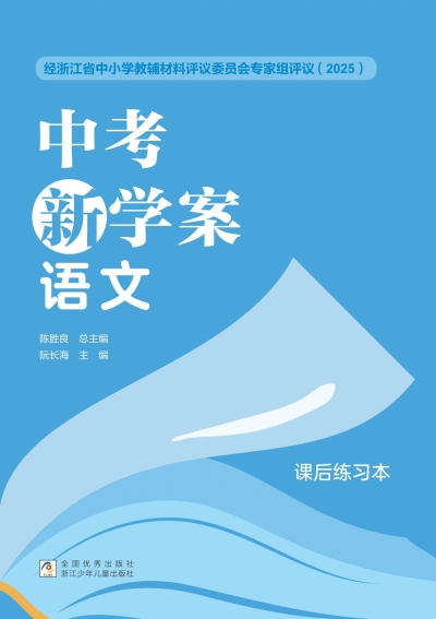 《中考新学案》语文练习本 样张